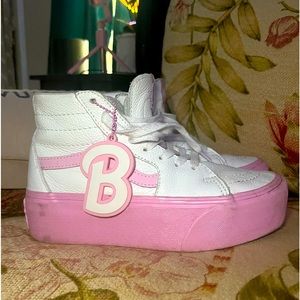 Limited edition Barbie X Vans size 6